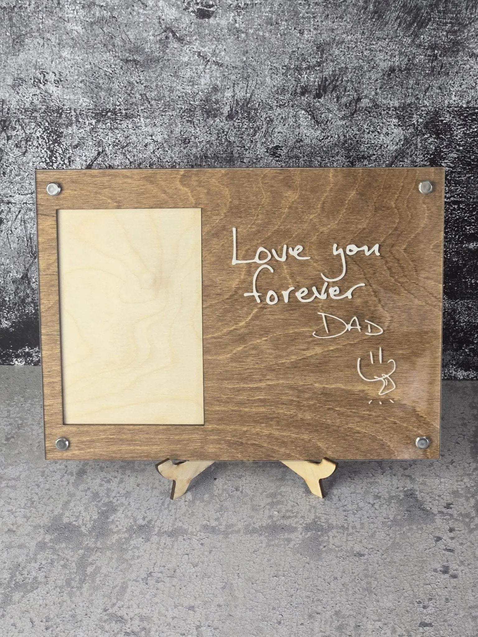 Engraved Handwriting Frame EverLee Creations