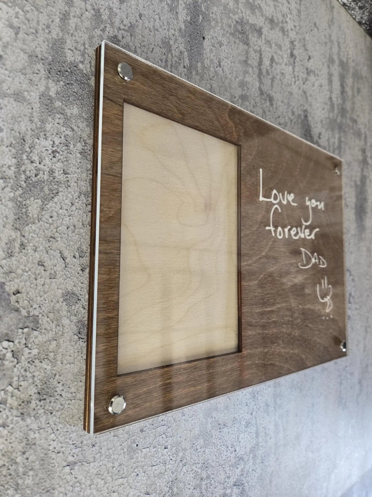Engraved Handwriting Frame EverLee Creations