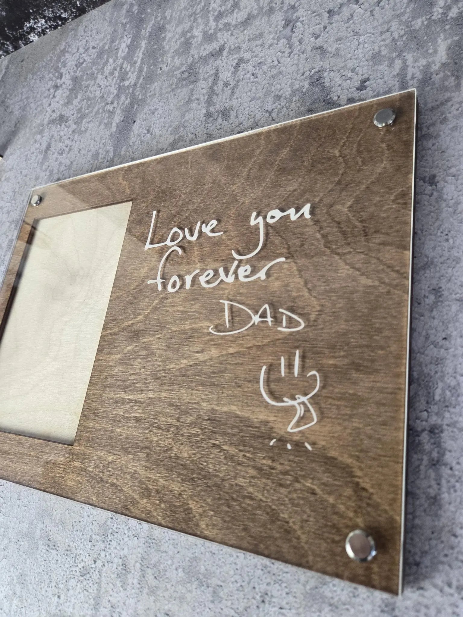 Engraved Handwriting Frame EverLee Creations