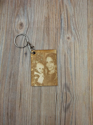 Engraved Photo Keychain EverLee Creations