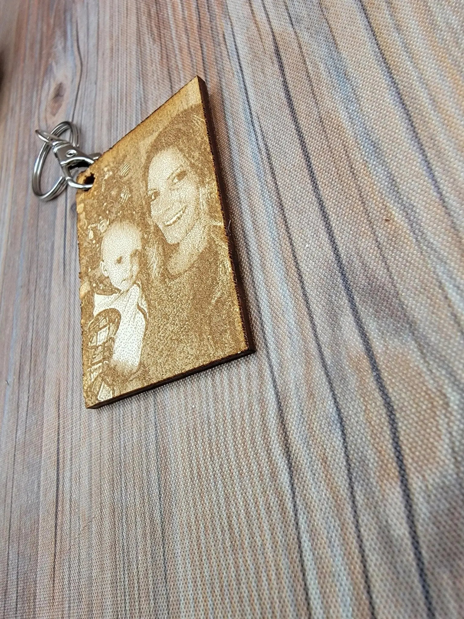 Engraved Photo Keychain EverLee Creations