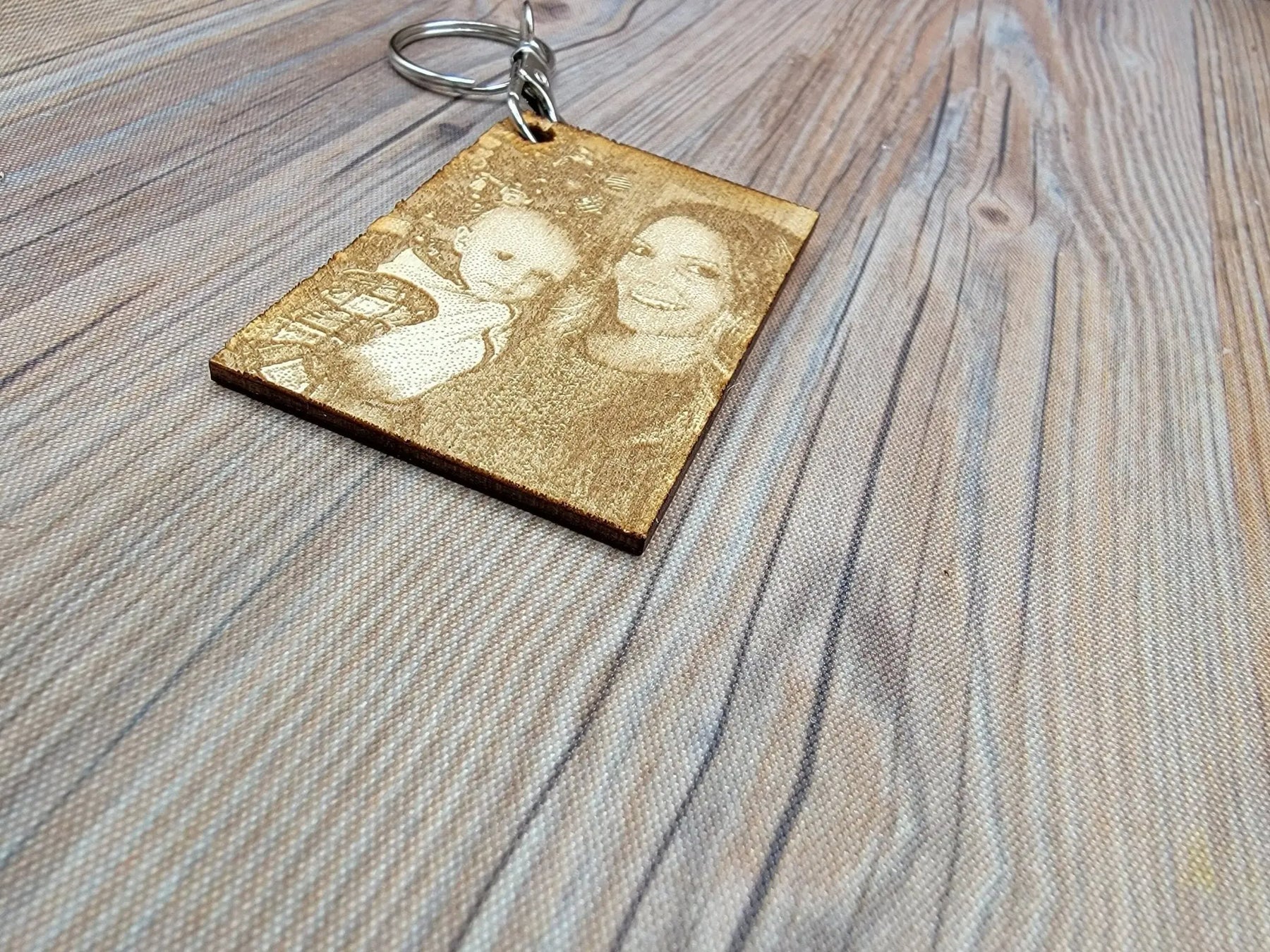 Engraved Photo Keychain EverLee Creations