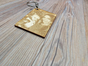 Engraved Photo Keychain EverLee Creations