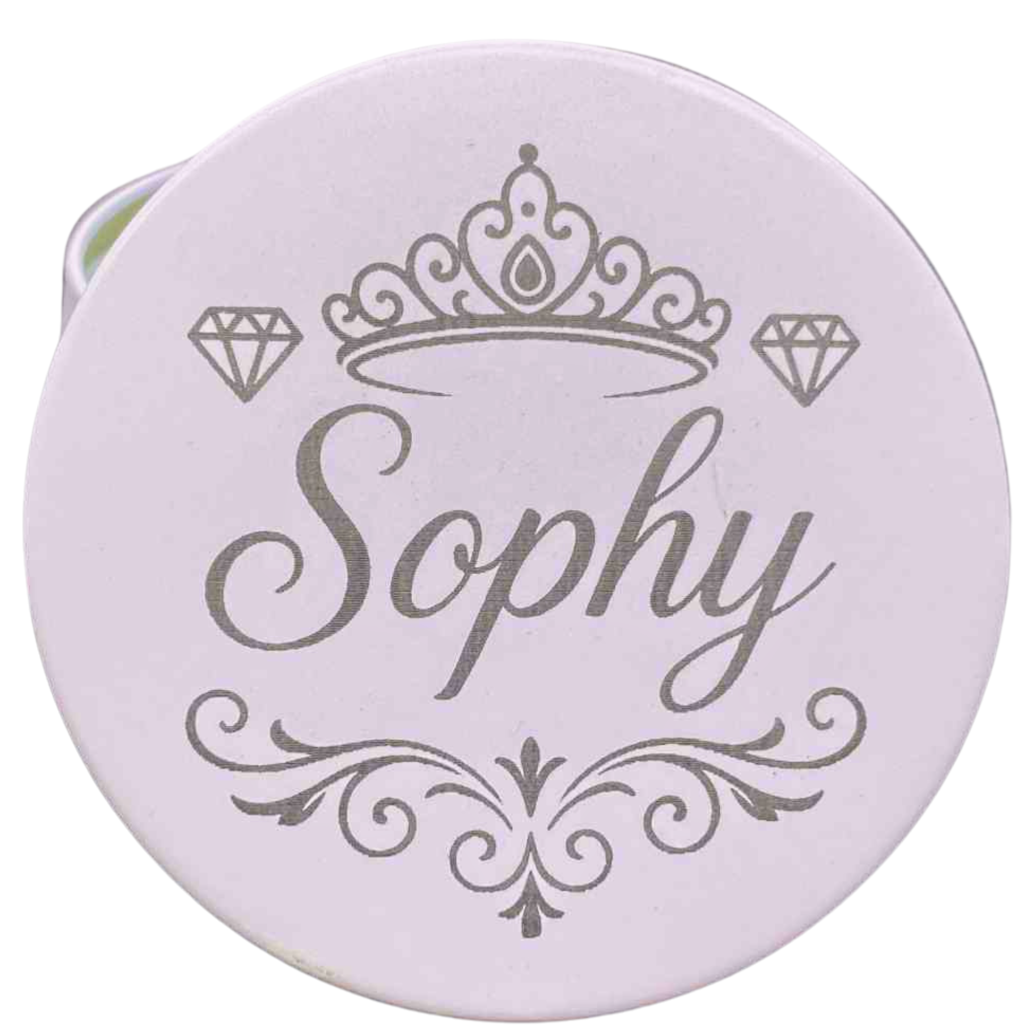 Sophy™ Tranquil Soy Candle | Elegant Quiet Confidence – ResilScents™ by ResilScents, scented candle detail photo 2