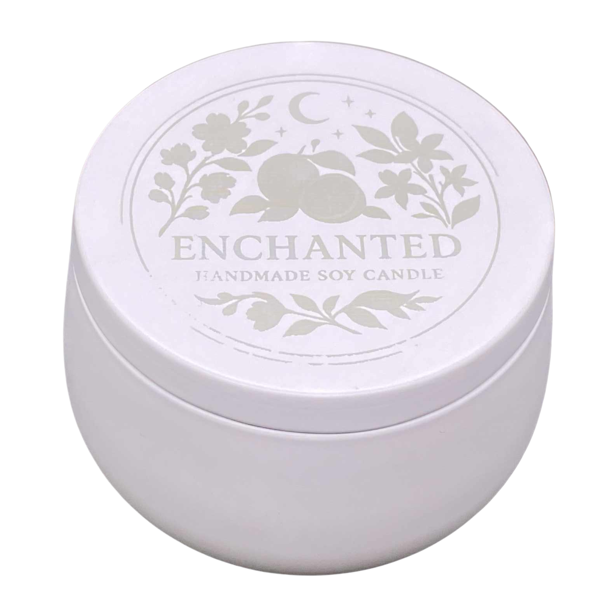 Enchanted™ Tranquil Soy Candle | Soft Romantic Calm – ResilScents™ by ResilScents, scented candle detail photo 2