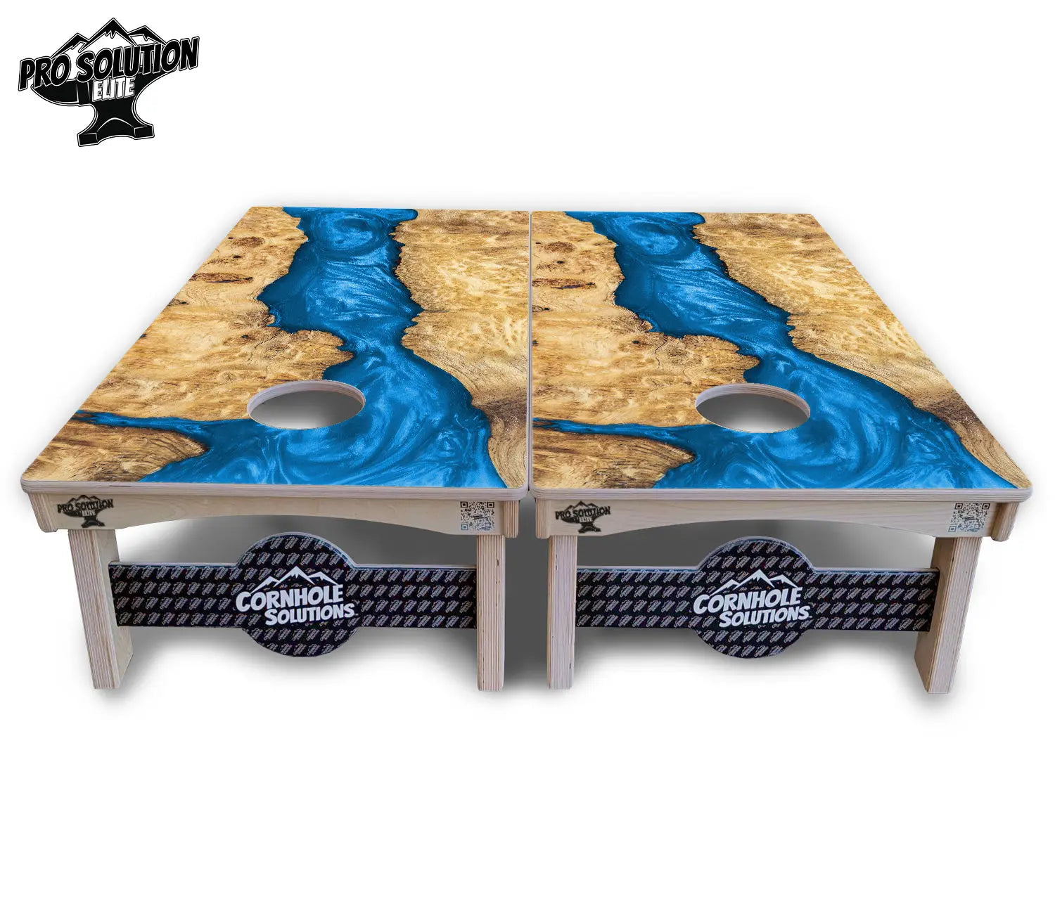 Epoxy Cornhole Boards (not actual epoxy) - Pro Solution Elite Series by Cornhole Solutions, custom cornhole board detail photo 3