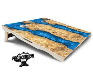 Epoxy Cornhole Boards (not actual epoxy) - Pro Solution Elite Series by Cornhole Solutions, custom cornhole board detail photo 5