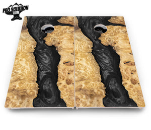 Epoxy Cornhole Boards (not actual epoxy) - Pro Solution Elite Series by Cornhole Solutions, custom cornhole board detail photo 9