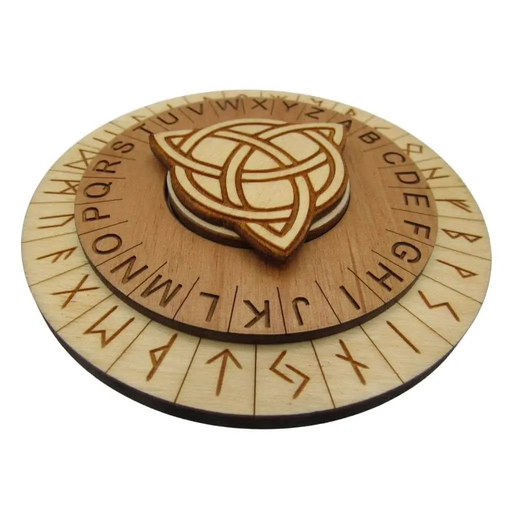Escape Room Cipher Wheel – Norse Runes Puzzle Prop Creative Escape Rooms