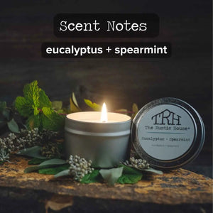 Eucalyptus + Spearmint Travel Tin The Rustic House