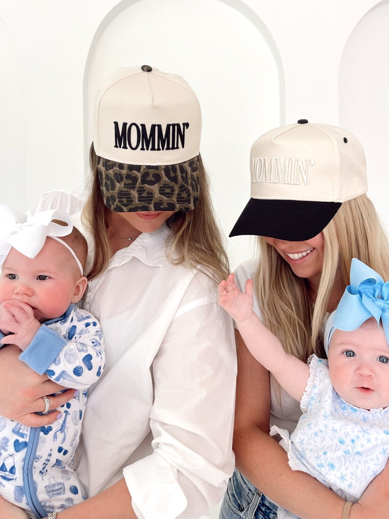Mommin' - Vintage Trucker Hat by KenzKustomz, Southern lifestyle apparel detail photo 2