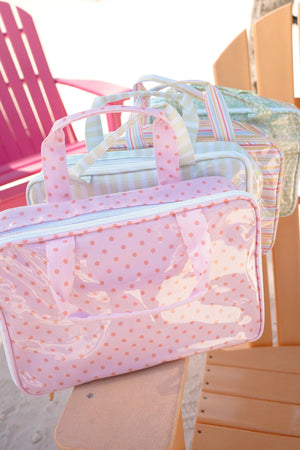 Clear Coat Toiletry Case by KenzKustomz, natural skincare main product photo
