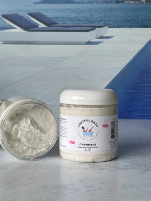 Foaming Sugar Scrub by Lustful Bath, LLC, Southern food gift detail photo 4