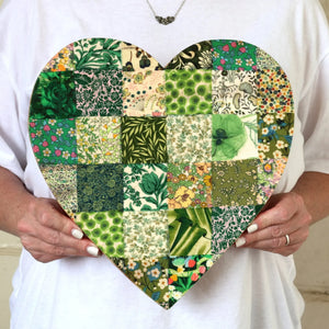 Fabric-Faced Pallet Hearts by Dennehey Design Co., gift giving detail photo 8