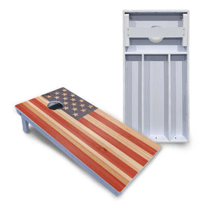 Faded Texas & American Cornhole Boards - All Weather Series Cornhole Solutions