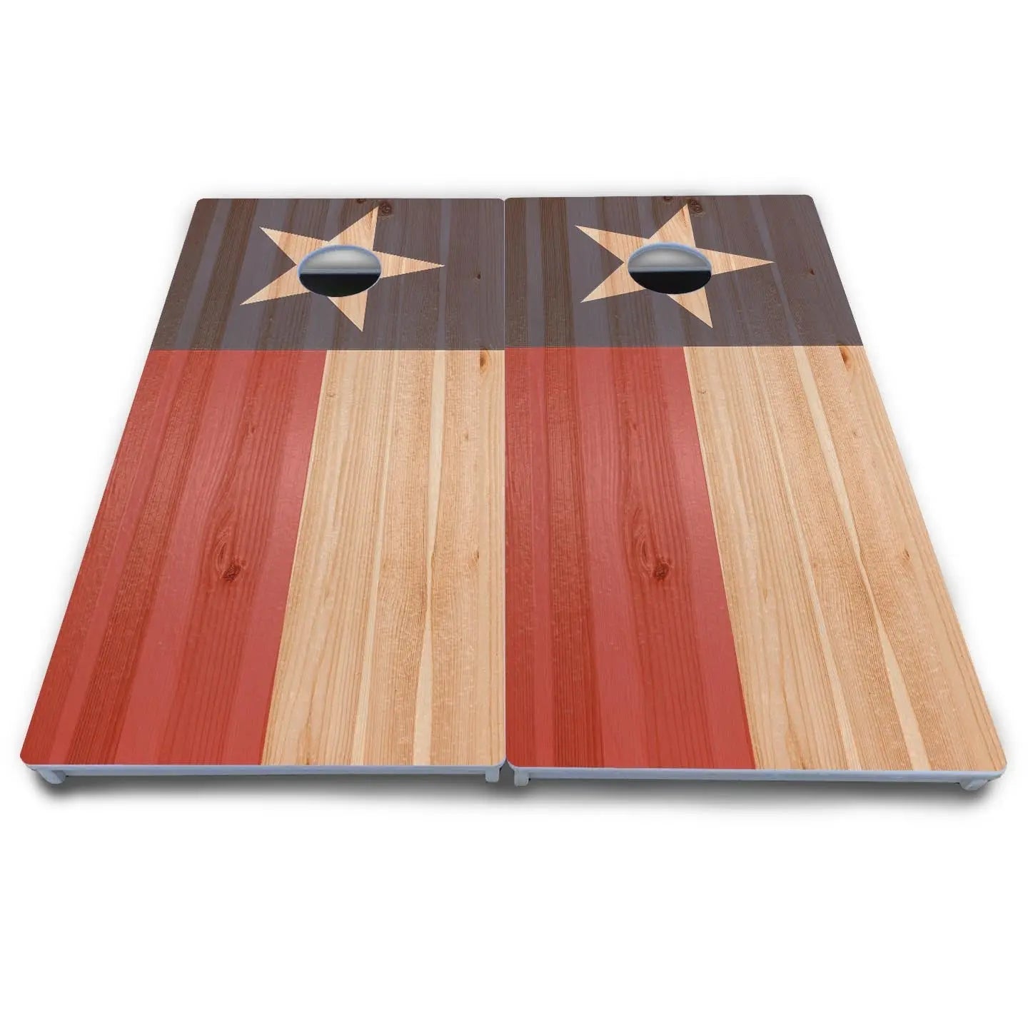 Faded Texas & American Cornhole Boards - All Weather Series Cornhole Solutions