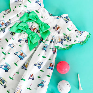 Fairway Golf Dress by Seven Lantern Lane, Southern lifestyle apparel detail photo 6