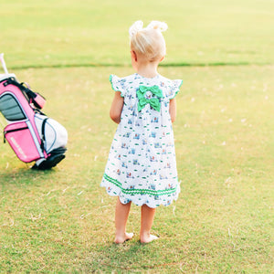 Fairway Golf Dress by Seven Lantern Lane, Southern lifestyle apparel detail photo 13