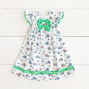 Fairway Golf Dress by Seven Lantern Lane, Southern lifestyle apparel detail photo 18