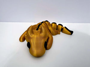 Fantasy Dragon 3D Printed Fidget Toy | Large Sensory Toy by Mushroom Lady Co, paper gift detail photo 3