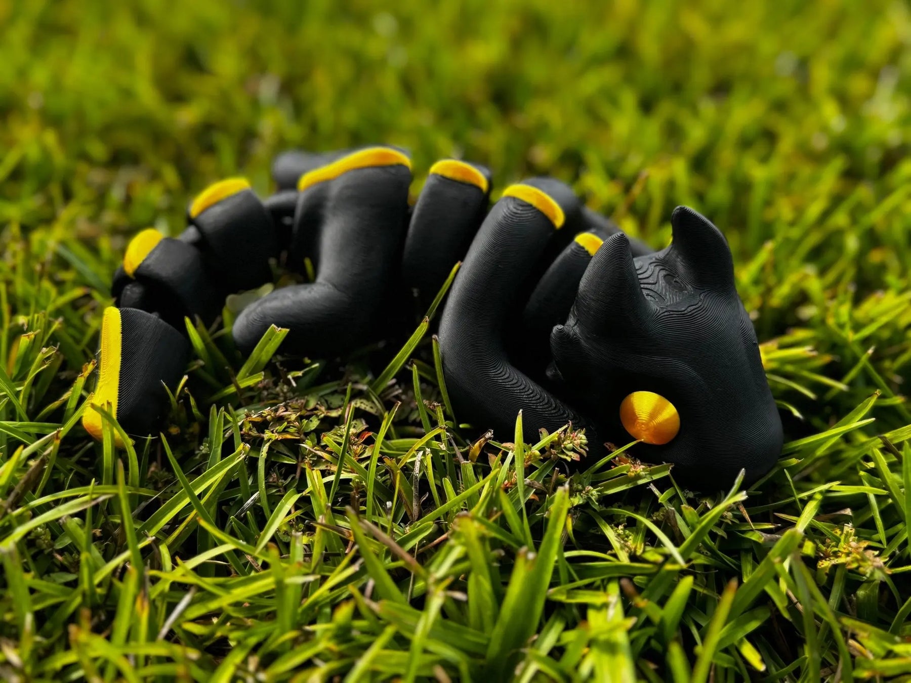 Fantasy Dragon 3D Printed Fidget Toy | Large Sensory Toy by Mushroom Lady Co, paper gift detail photo 6