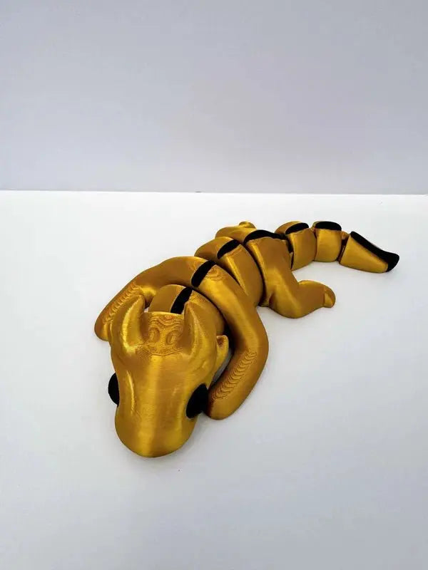 Fantasy Dragon 3D Printed Fidget Toy | Large Sensory Toy by Mushroom Lady Co, paper gift detail photo 9