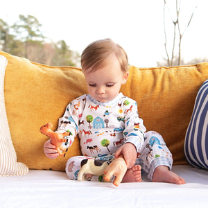 Farm Truck Romper Seven Lantern Lane