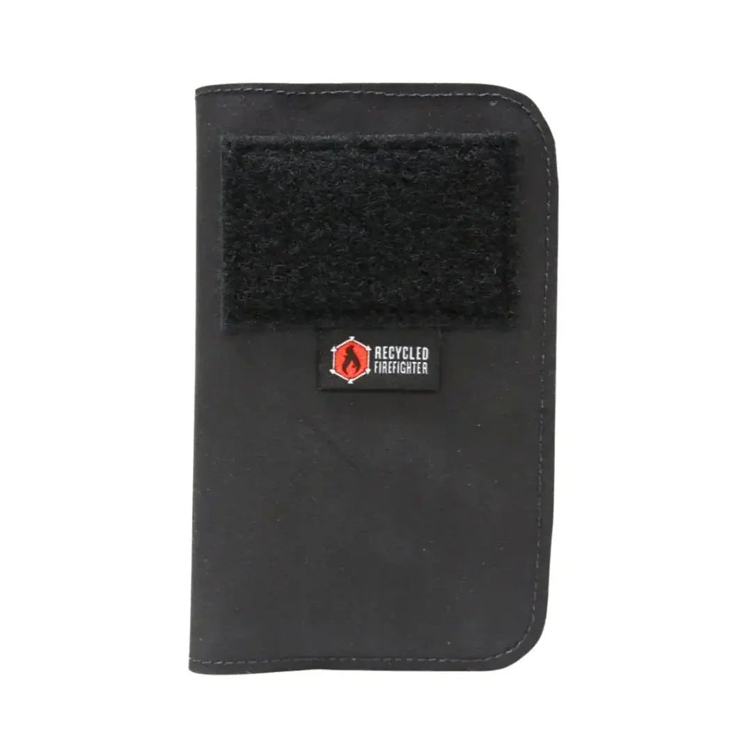 Field Notes Wallet by Recycled Firefighter, handmade leather goods detail photo 9