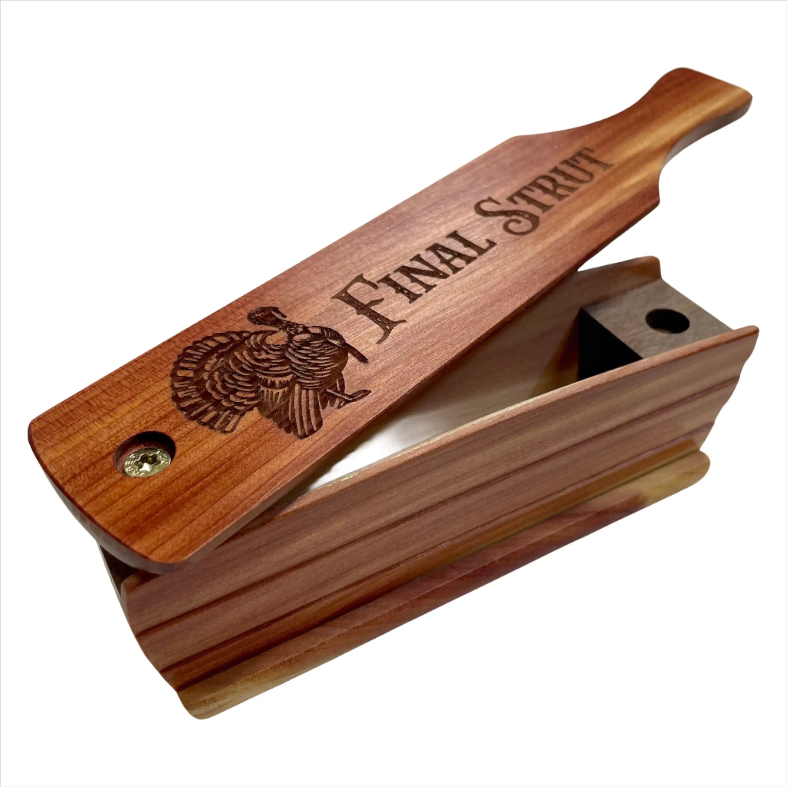 Final Strut Turkey Box Call by Bayou Legacy Game Calls, game call main product photo