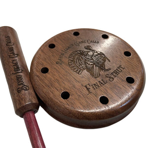 Final Strut Turkey Pot Call by Bayou Legacy Game Calls, game call detail photo 2