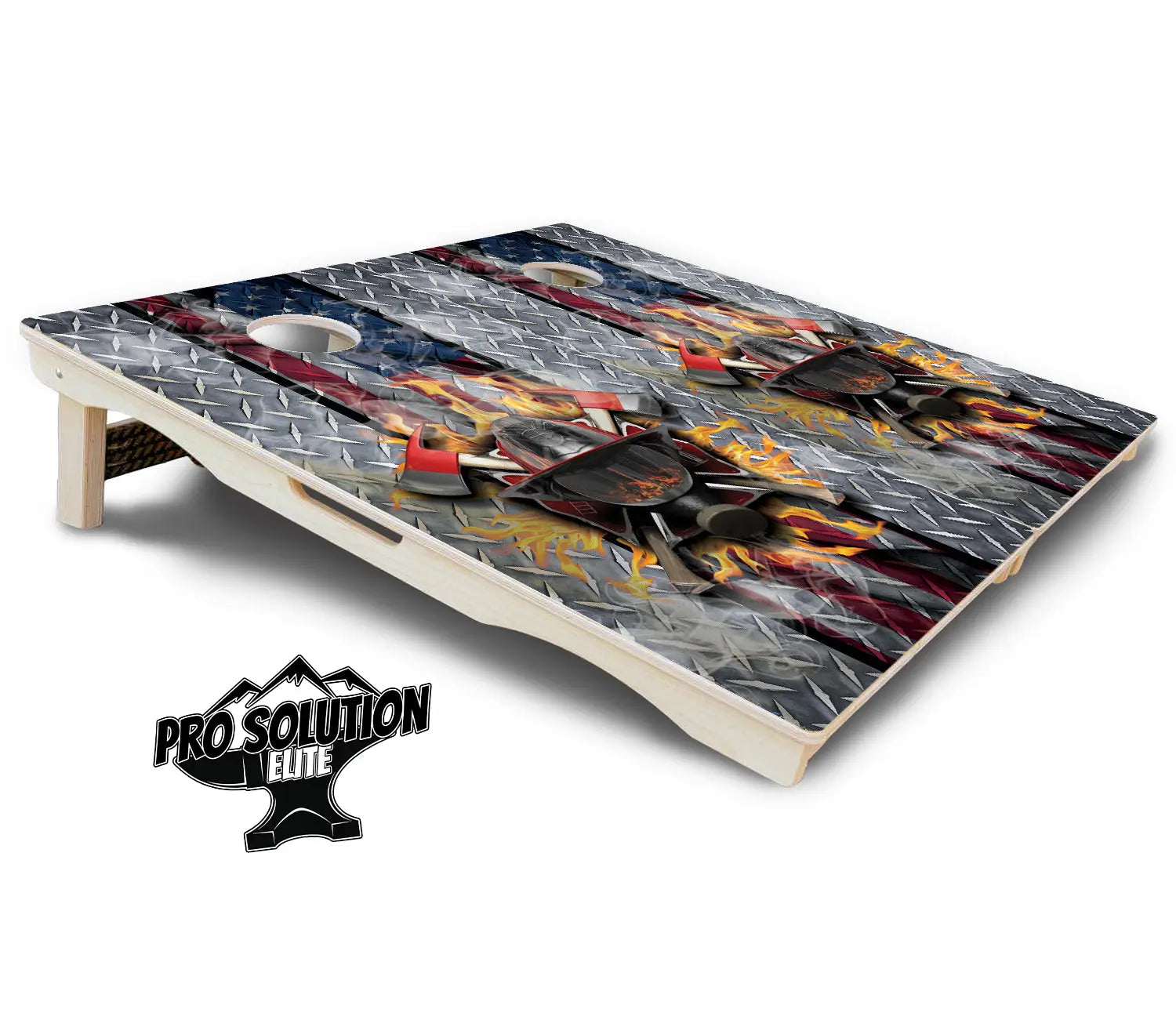 Firefighter Cornhole Boards - Pro Solution Elite Series Cornhole Solutions