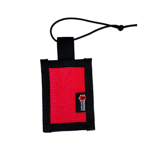 Firehose Luggage Tag Recycled Firefighter
