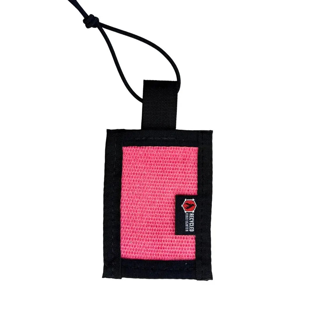 Firehose Luggage Tag Recycled Firefighter