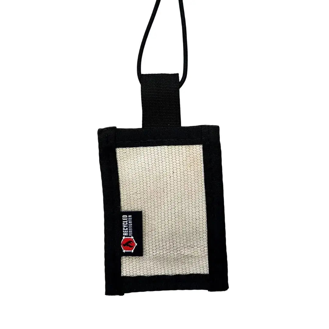 Firehose Luggage Tag Recycled Firefighter