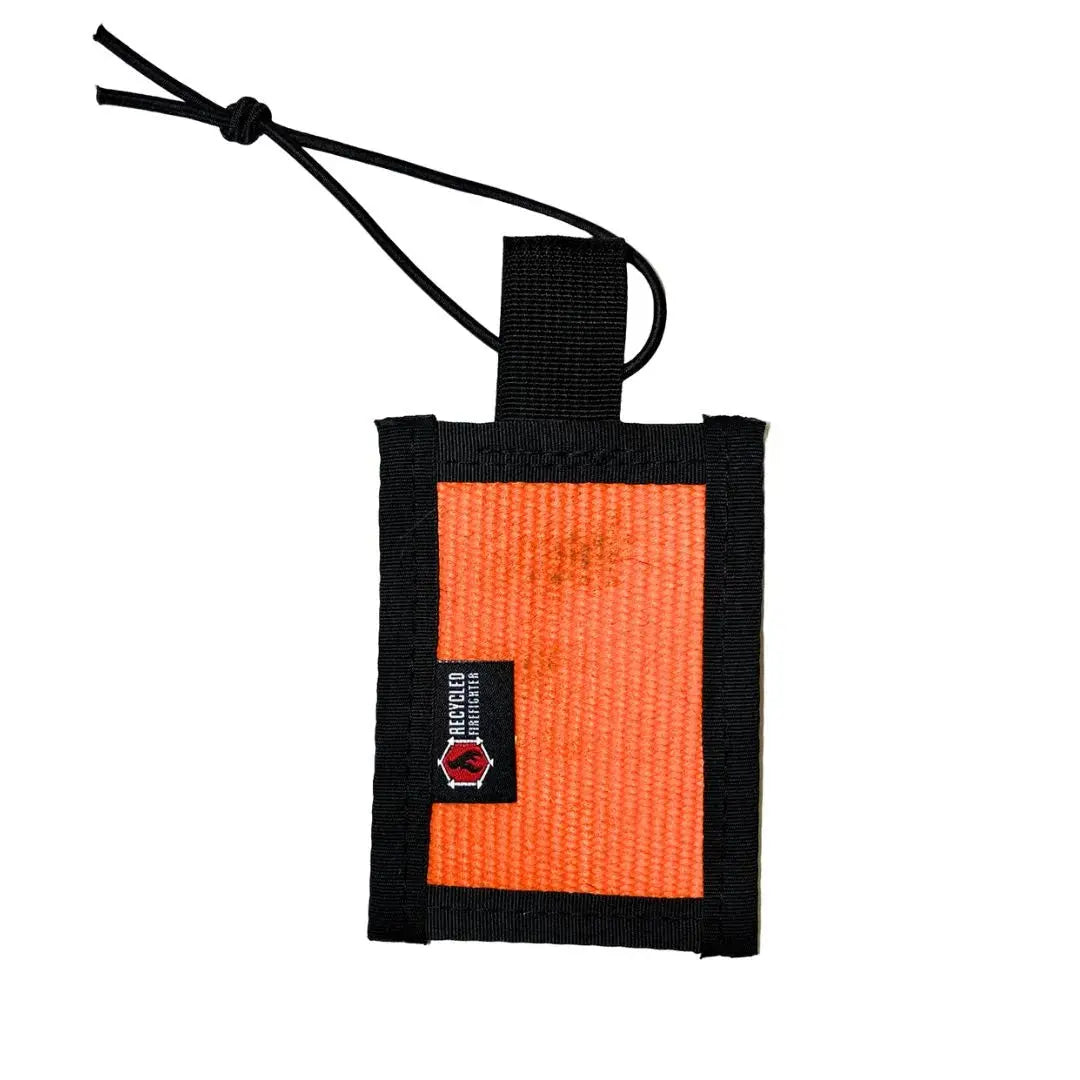 Firehose Luggage Tag Recycled Firefighter