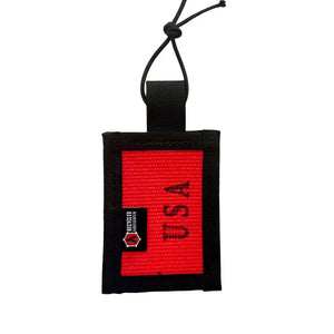 Firehose Luggage Tag Recycled Firefighter