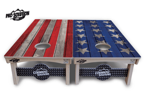 Large Stars & Stripes Cornhole Boards – Pro Lite or Pro Elite