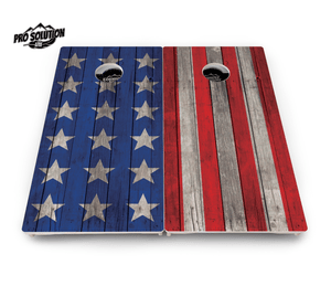 Large Stars & Stripes Cornhole Boards – Pro Lite or Pro Elite