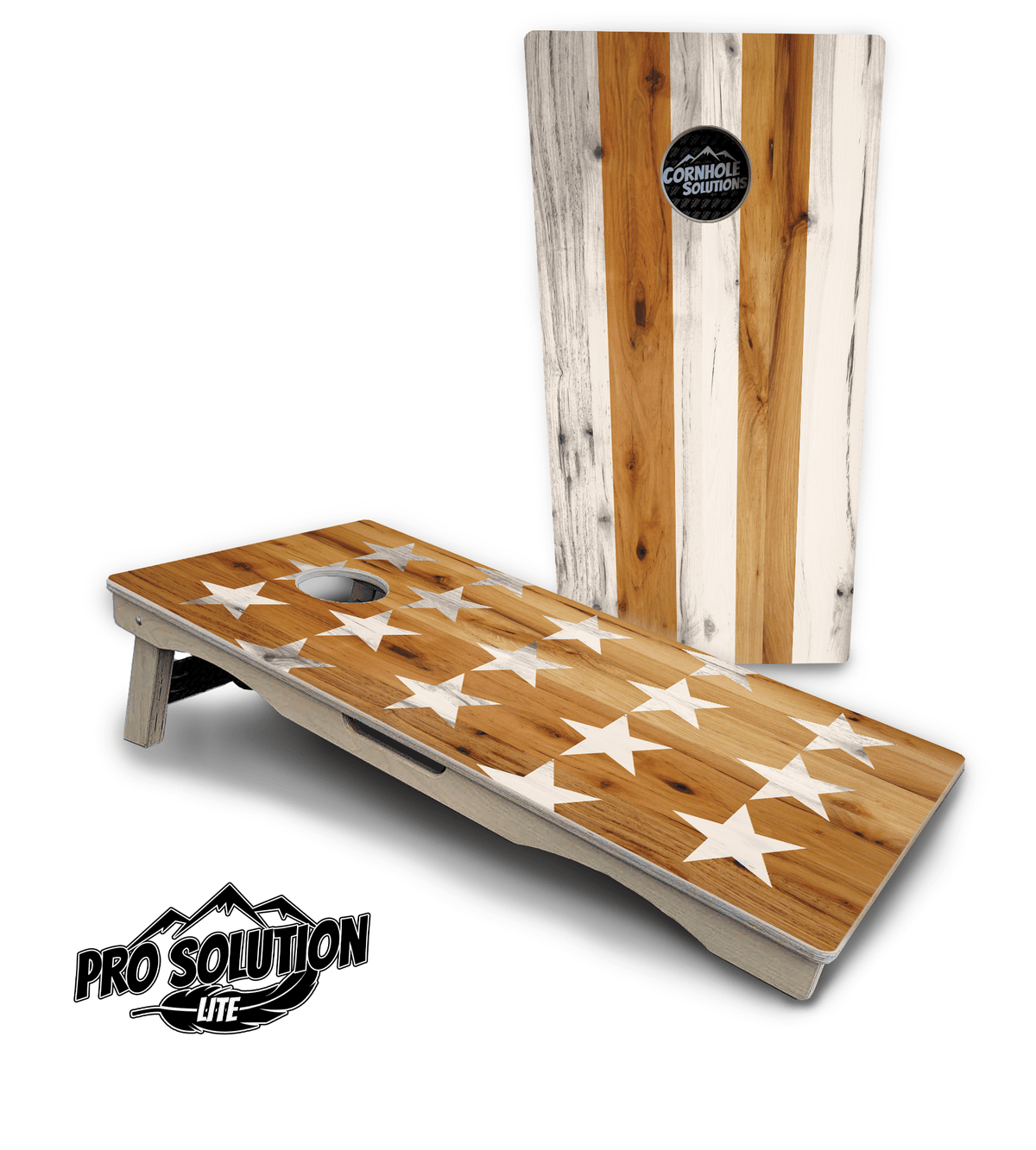 Large Stars & Stripes Cornhole Boards – Pro Lite or Pro Elite
