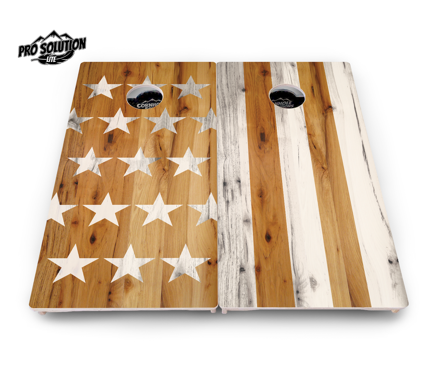 Large Stars & Stripes Cornhole Boards - Pro Solution Lite Series Cornhole Solutions