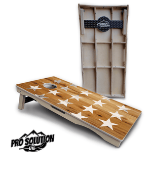 Large Stars & Stripes Cornhole Boards – Pro Lite or Pro Elite