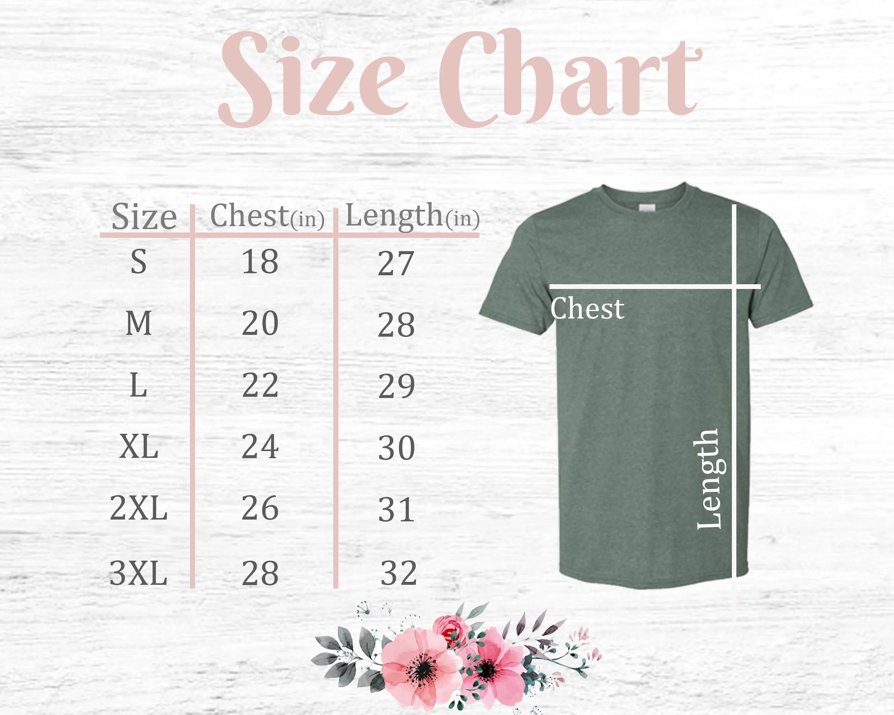 Floral Mothers Day Shirt by Southern Backroad Tees LLC, Southern lifestyle apparel detail photo 2