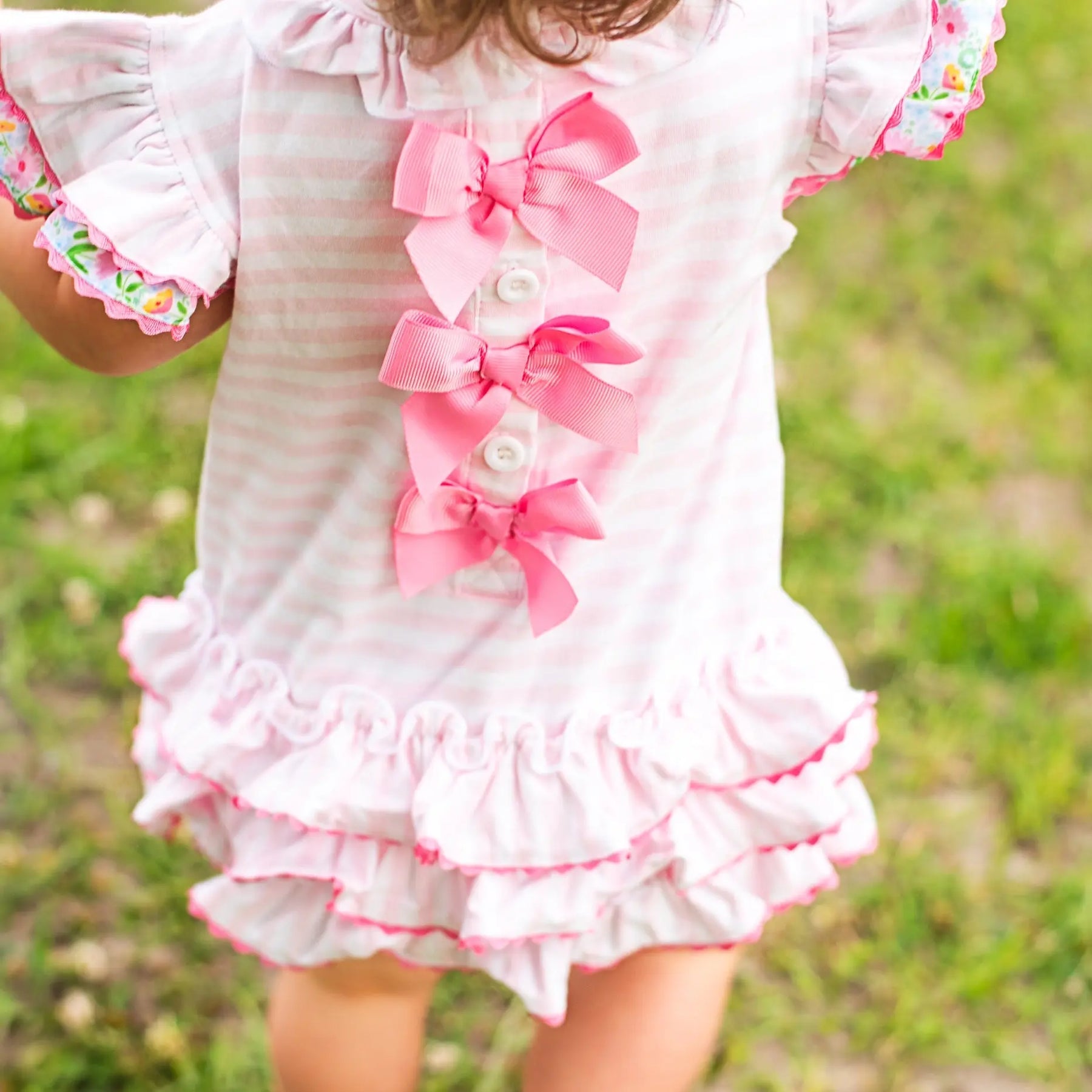 Floral Tee Time Bubble Seven Lantern Lane