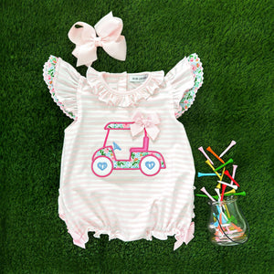 Floral Tee Time Bubble Seven Lantern Lane