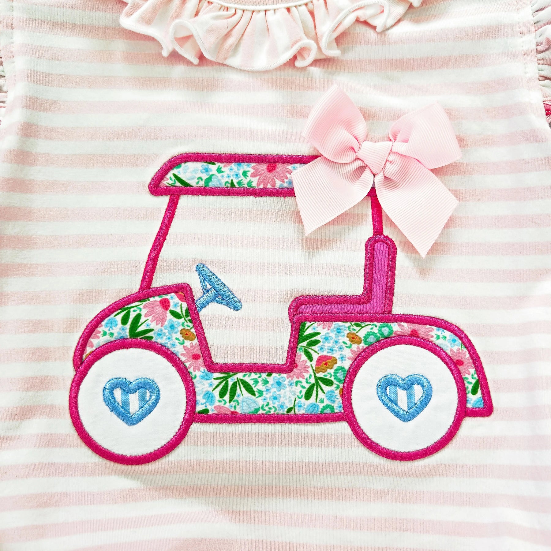 Floral Tee Time Bubble Seven Lantern Lane