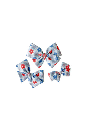 Floral Firework Plaid Pinwheel by Boosh Baby image 2