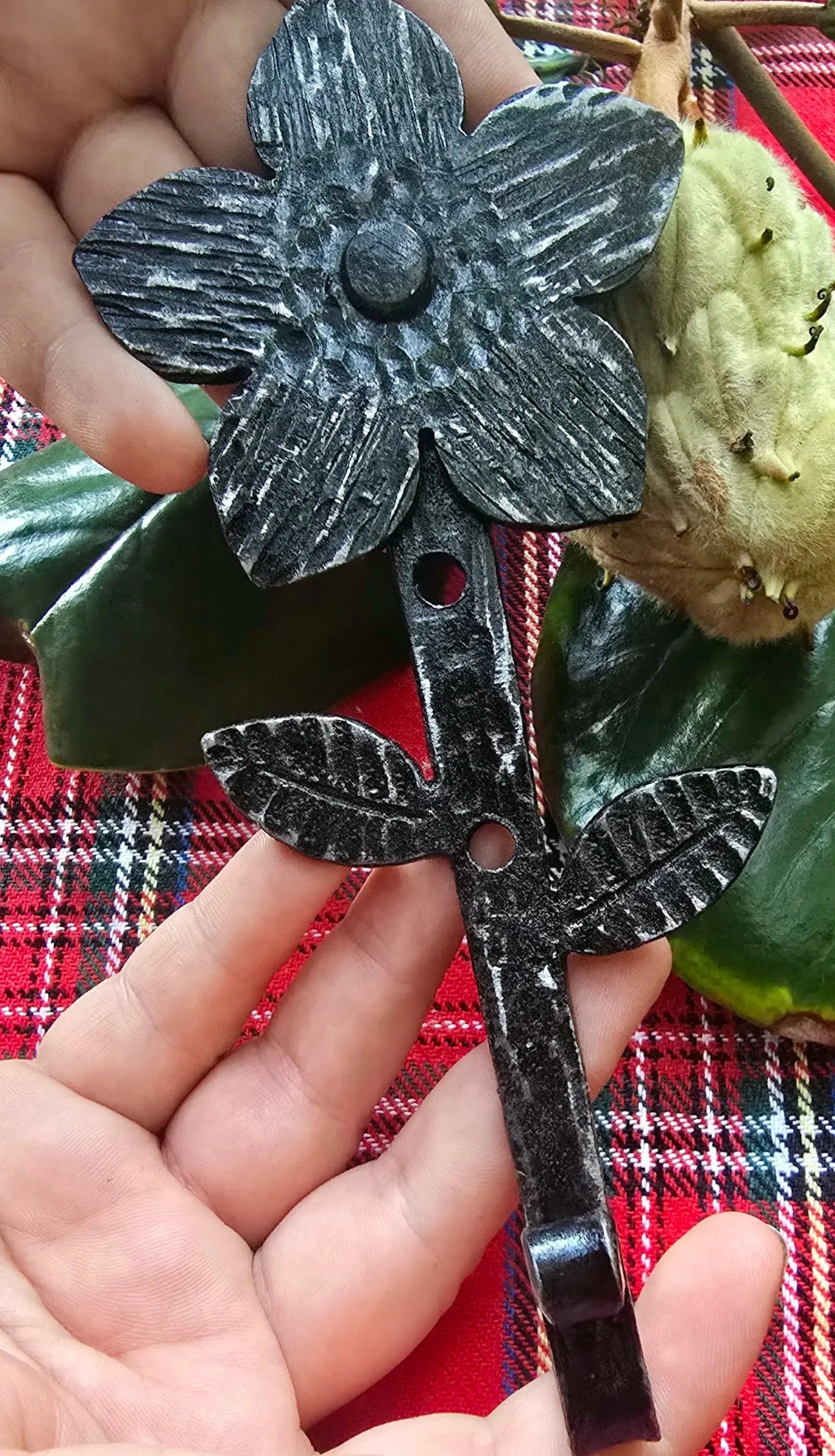 Flower Hook Redbeard's Forge LLC