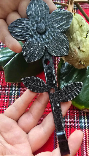Flower Hook Redbeard's Forge LLC
