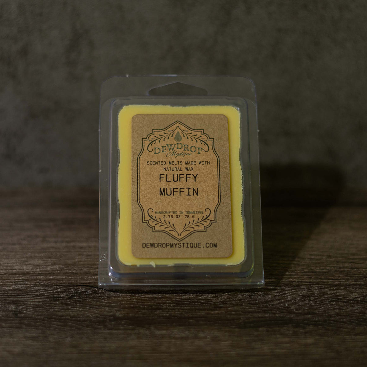 Fluffy Muffin Wax Melt by Dewdrop Mystique, wax melt