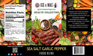 The 8 oz Health Collection Collab Bundle by Igotchu Seasonings, Southern food gift detail photo 4